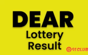 91 Lottery Dear Lottery Result Featured image